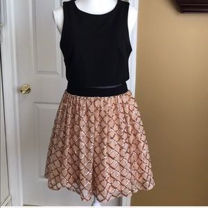 Beautiful tank top style formal dress